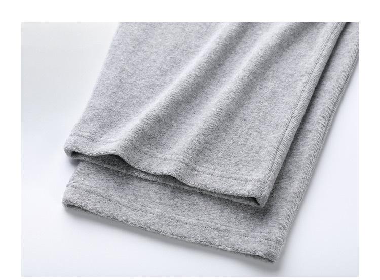 Thom Browne Style Unisex Straight-Leg Trousers with Signature Four-Bar Detail