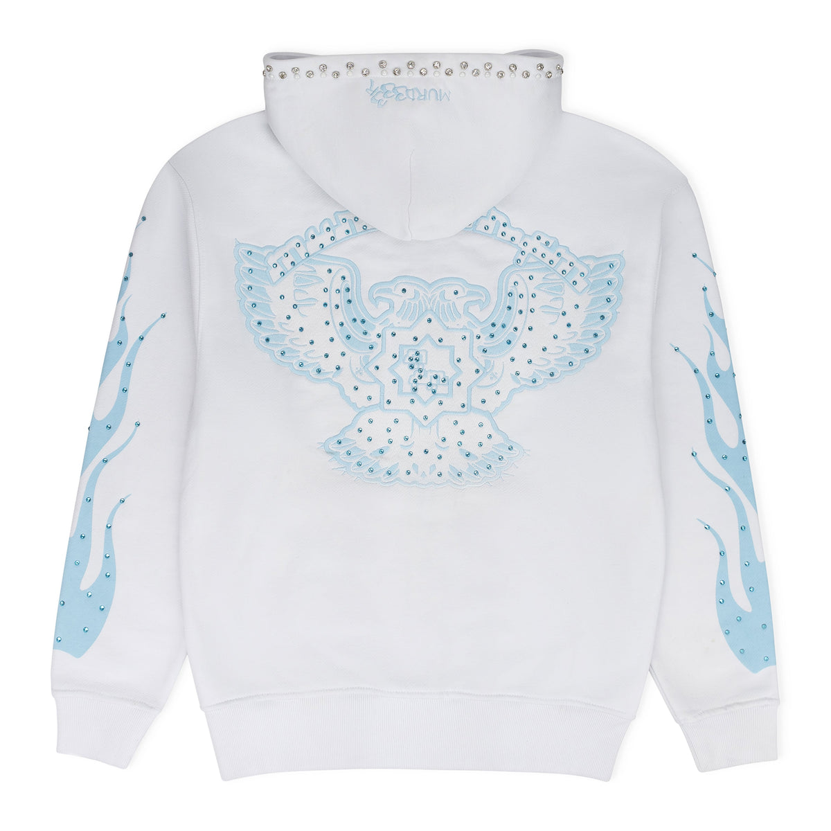 White Chop333r Hoodie