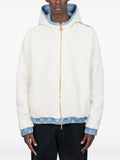 Casablanca reversible hooded denim jacket