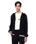 Gucci Technical Jersey Zip Hoodie - Navy