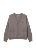 izzue logo-patch cardigan