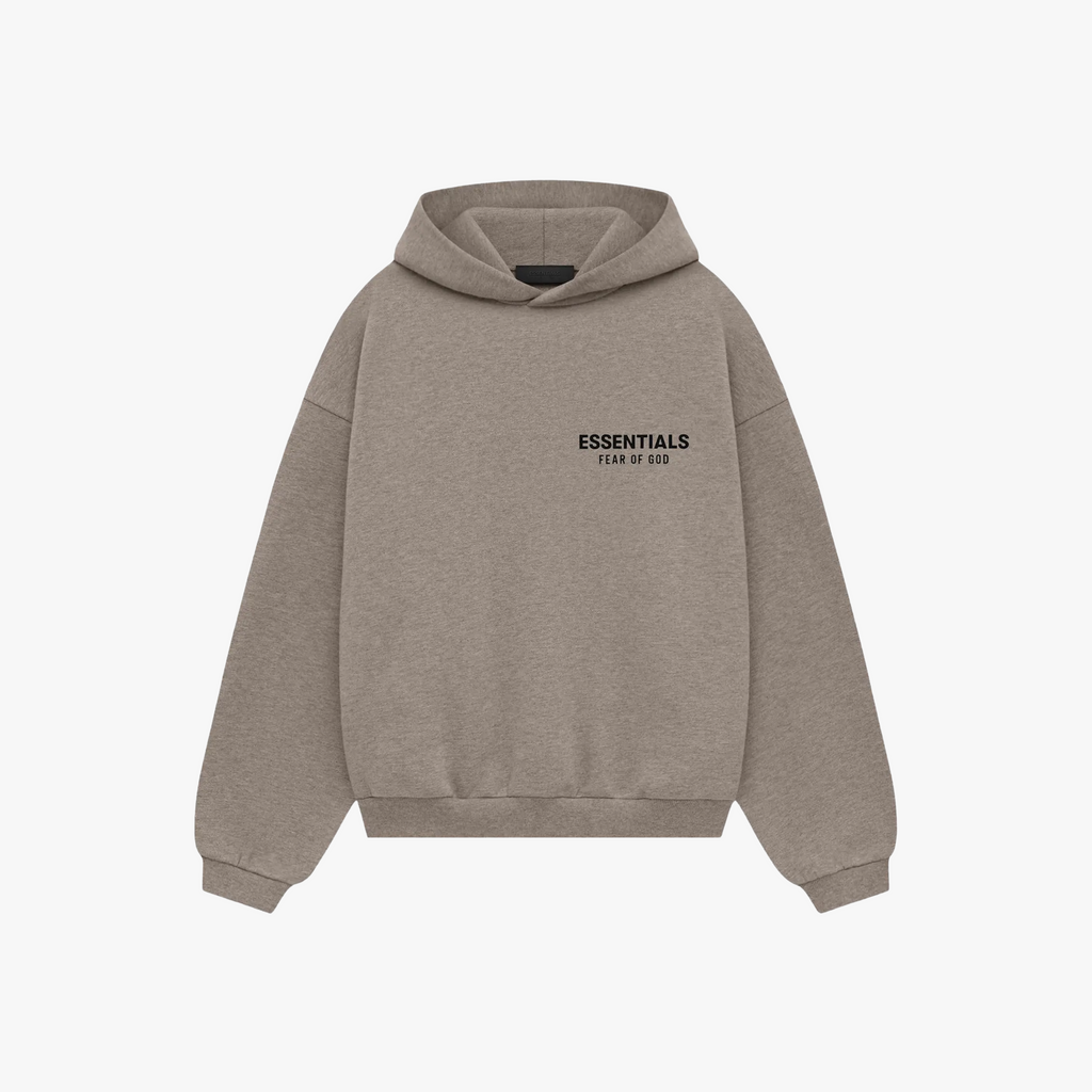 Essentials Fear Of God Fleece Hoodie Heather Gray
