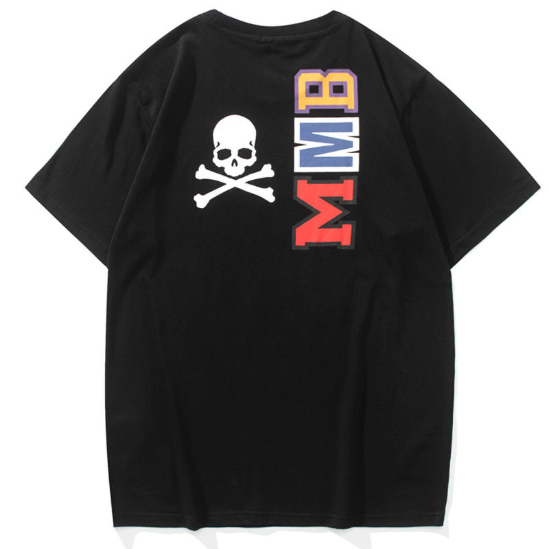 BAPE x Mastermind Half Shark Men's T-Shirt - White